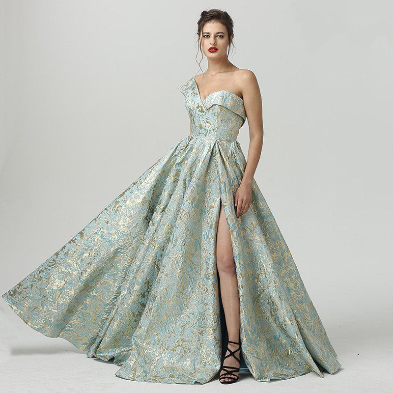 Vintage 1950s Velvet Tulle Glitter Ballgown Dress – ALEXANDRAKING